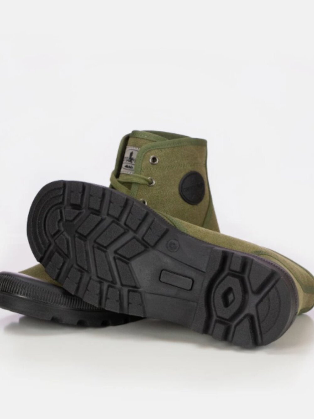 Camp Ways Olive Green Men's Hiking Outdoor Water Resistant Boots Size 12 - Picture 2 of 9